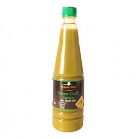 Minute Chef Green Chilli Sauce   Plastic Bottle  600 grams